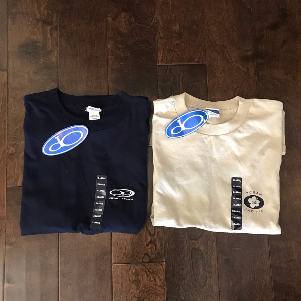 SOLD ON ANOTHER APP** 2 Ocean Pacific T Shirts